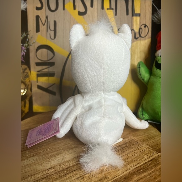 Enesco - Precious Moments Tender Tails - White Owl w/Adoption Card (1998) - Picture 9 of 17